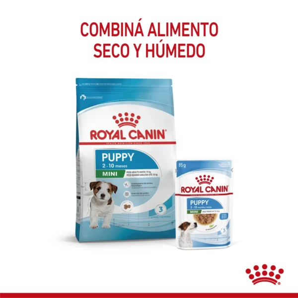 Alimento Seco y Humedo Royal Canin Puppy Mini