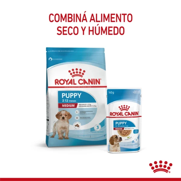 Combina Humedo y Seco Royal Canin Medium Puppy
