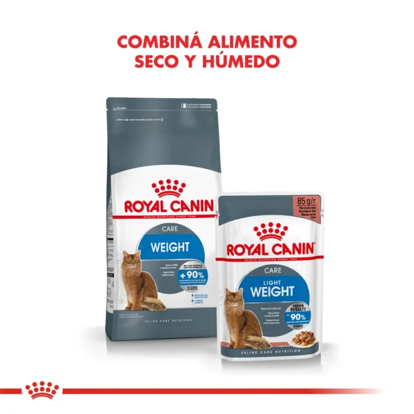 Combina Alimento Royal Canin Gatos Weight Care