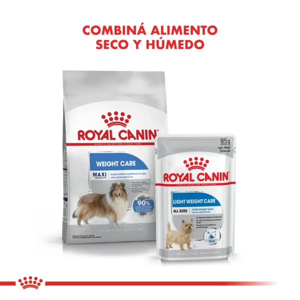 Combina Royal Canin Maxi Weight Care