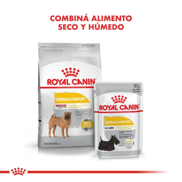 Combina Royal Canin Medium Dermacomfort