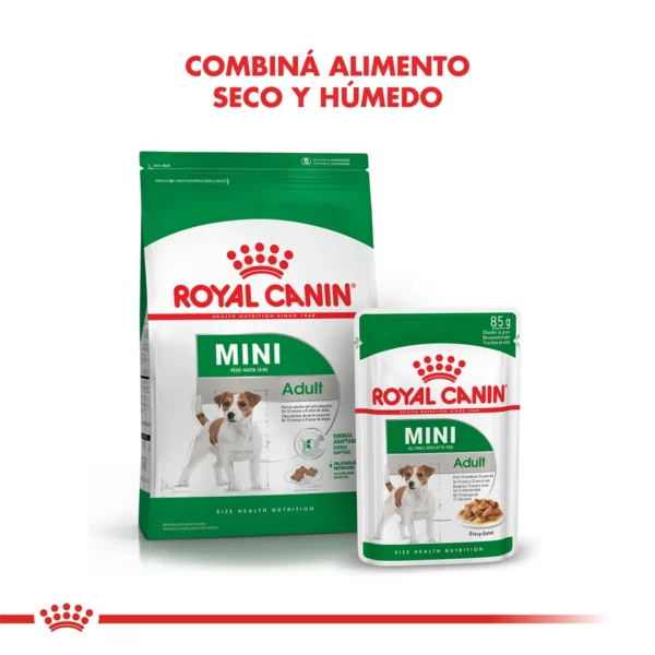 Combina Seco y Humedo Royal Canin Mini Adult