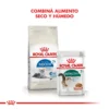 Combina alimento royal canin gato indoor 7+
