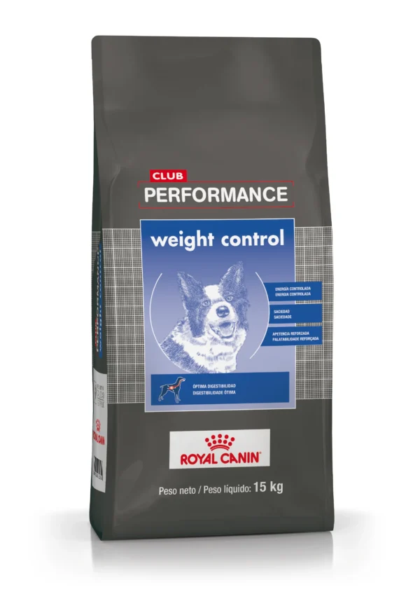 ALIMENTO SECO PARA PERROS CLUB PERFORMANCE WEIGHT CONTROL X 15 KG