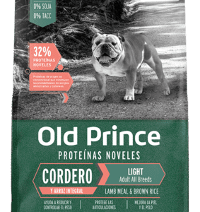 Old Prince Proteínas Noveles Adultos Light – Cordero y Arroz Integral,