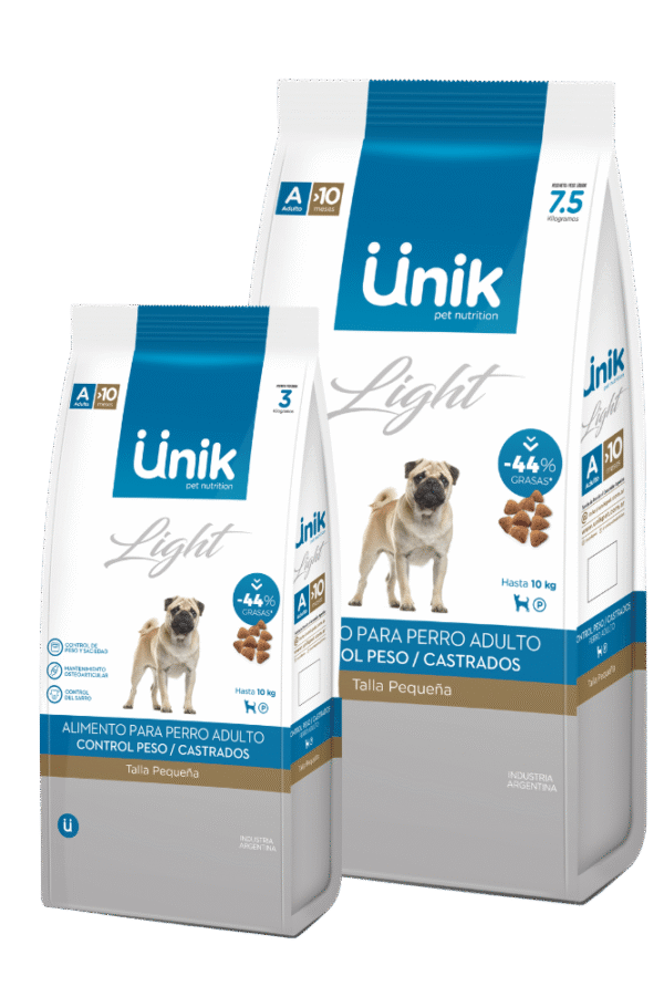 Unik Adulto Talla Pequeña Control de Peso y Castrados