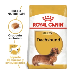Alimento Seco para perro ROYAL CANIN DACHSHUND ADULTO x 3 Kg.