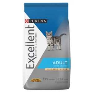 Alimento seco para Gatos EXCELLENT ADULT CAT x 3 Kg.