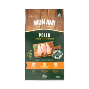 Alimento Natural para perros MON AMI POLLO 12 KG